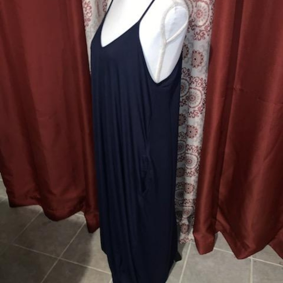 Blue Cocoon Maxi Dress - Picture 4 of 5